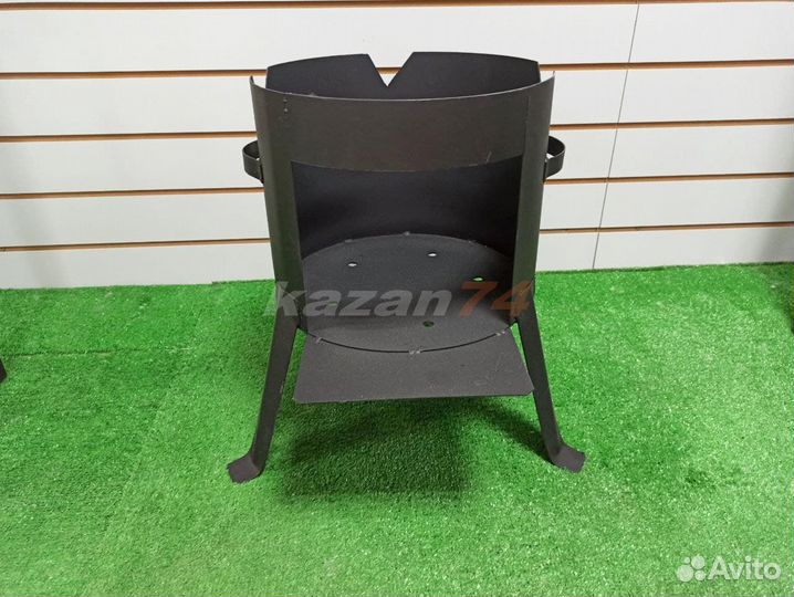 Печь несъемные ноги под казан 8л (32см)