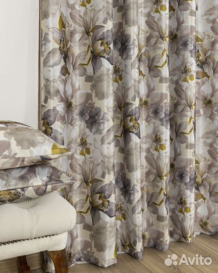 Шторы Жардин бронзовый