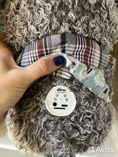 Портативная колонка в виде медвежонка