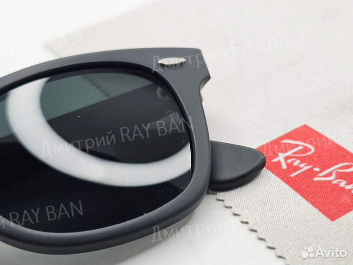 Очки Ray Ban Wayfarer Черное Стекло