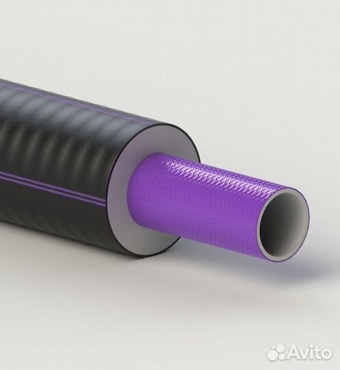 Гибкая полимерная труба изопрофлекс для гвс и тс