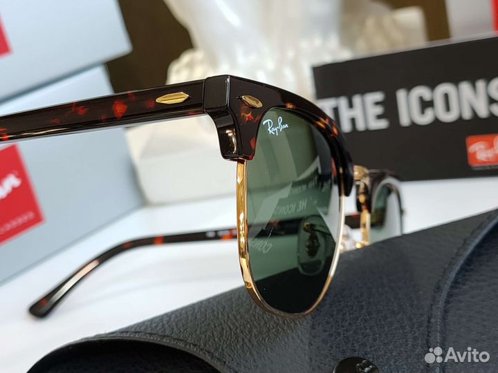 Солнцезащитные очки Ray-Ban Clubmaster RB3016