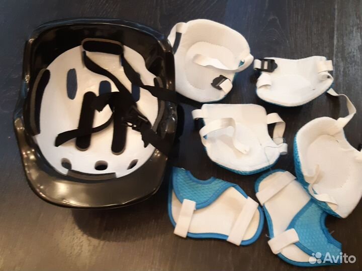 Детский комплект защиты для роликов, суета шлем