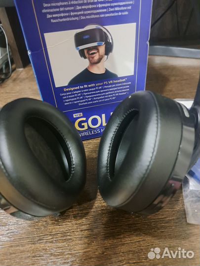 Беспроводные наушники sony ps4 gold