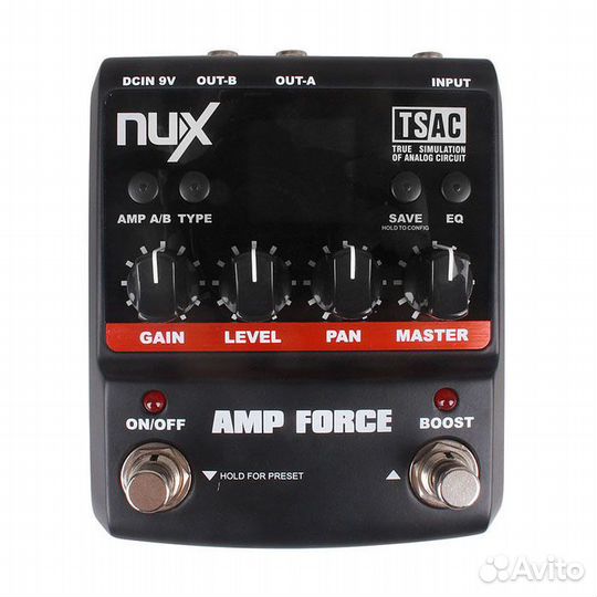 Педаль эффектов NUX AMP Force