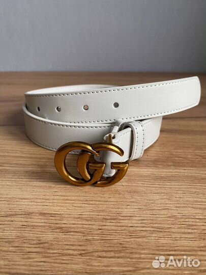 Ремень из натуральной кожи женский gucci