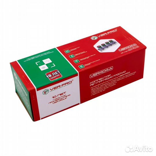 Коллектор регулирующий плоский 4 выхода 3/4