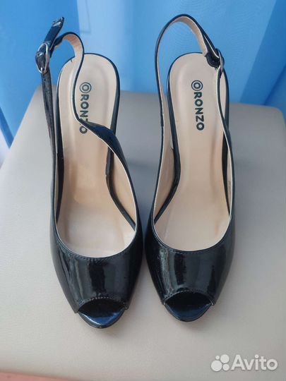 Босоножки женские 36 размер черные