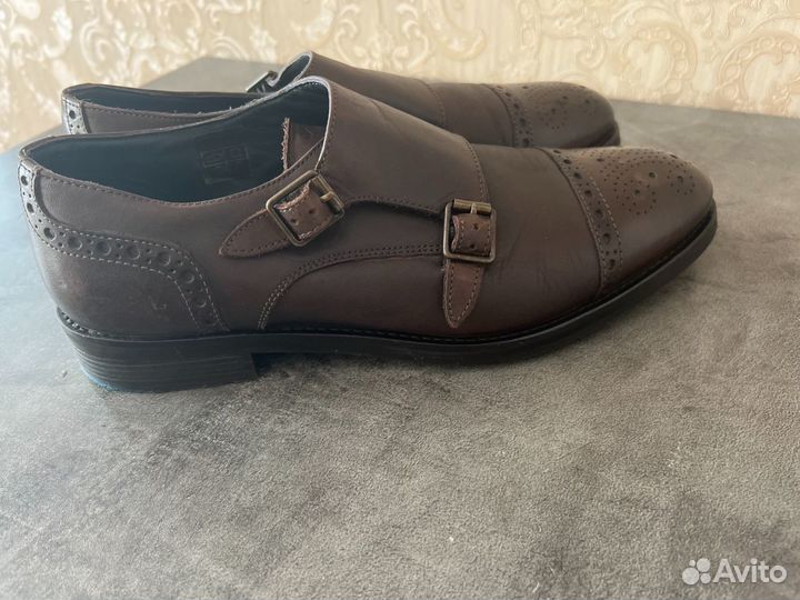 Туфли мужские 43 р натуральная кожа коричневые