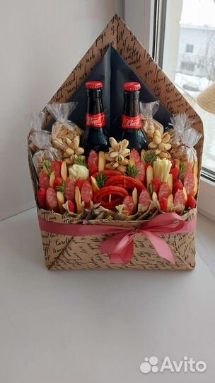 Мужские букеты съедобные