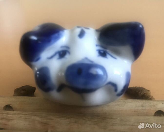 Гжель,Шекма,ручная работа с клеймом 90е годы