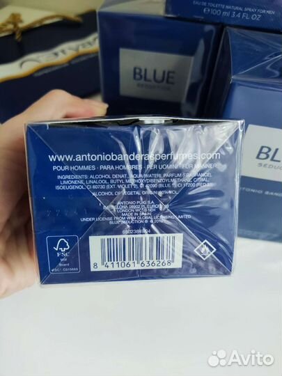 Мужская туалетная вода Antonio Banderas Blu 100 мл
