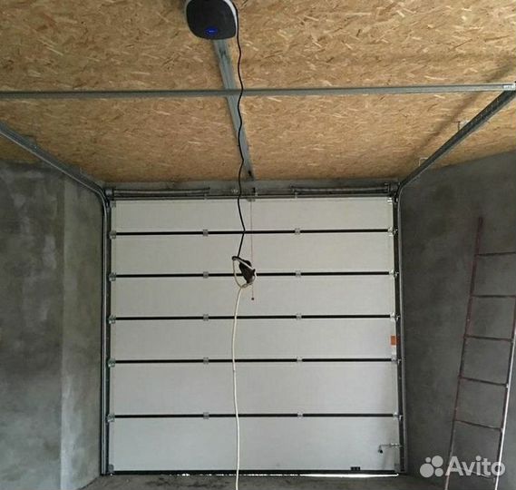 Автоматические и механические секционные ворота