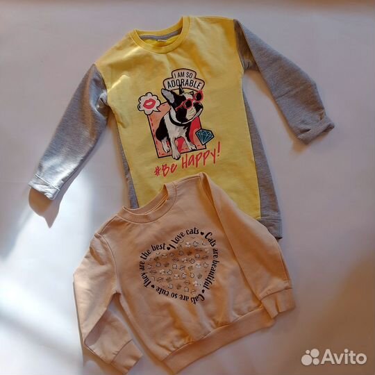 Вещи пакетом для девочки 104 см