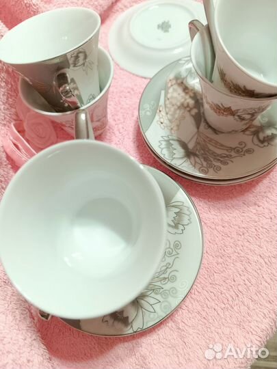 Кофейный сервиз на 6 персон Япония