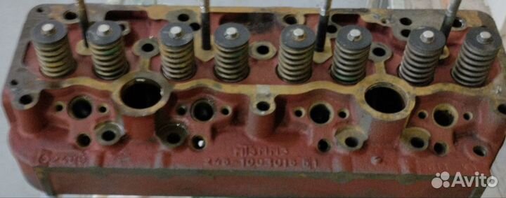 Головка блока цилиндров (гбц) мтз, ммз д-245