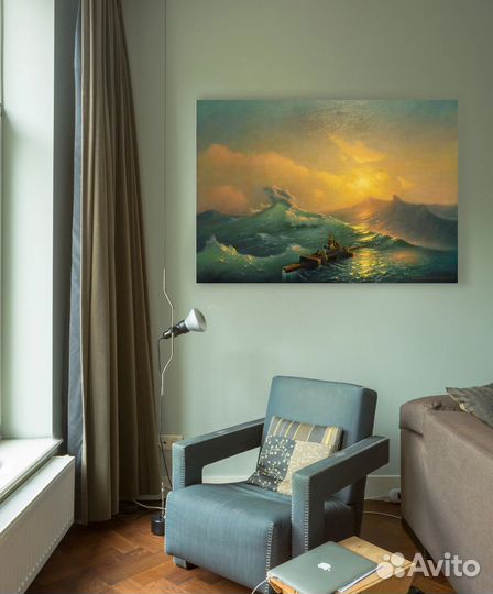 Картина маслом на холсте 50 х 70 