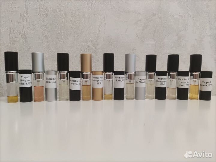 Отливанты оригинальной парфюмерии