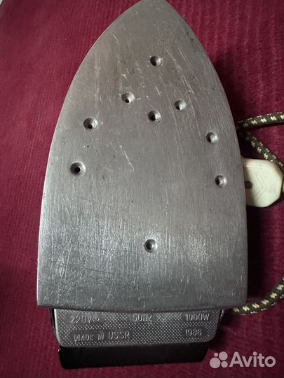 Утюг с парогенератором производство СССР