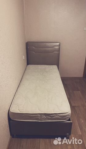 Кровать односпальная с матрасом детская