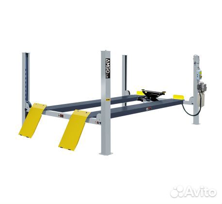 Четырехстоечный подъемник 4,5т. для слесарных рабо