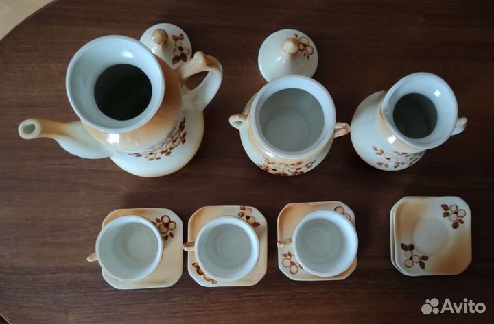 Керамический сервиз и набор для специй