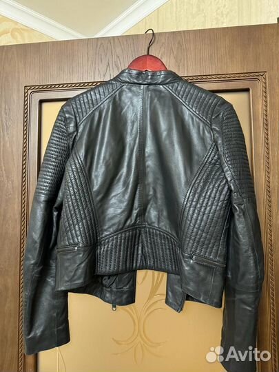 Куртка кожаная женская 46-48 размер