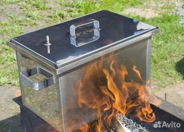 Коптильня из нержавейки