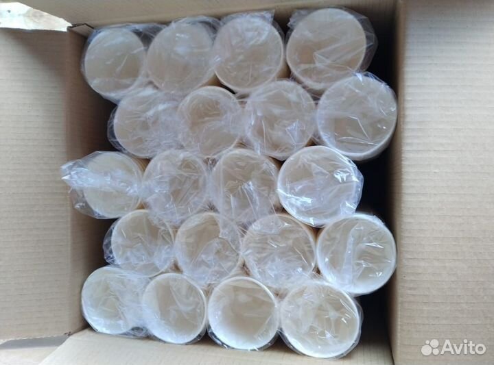 Бумажные стаканы 500мл (черн/BurgerKing 1000шт)