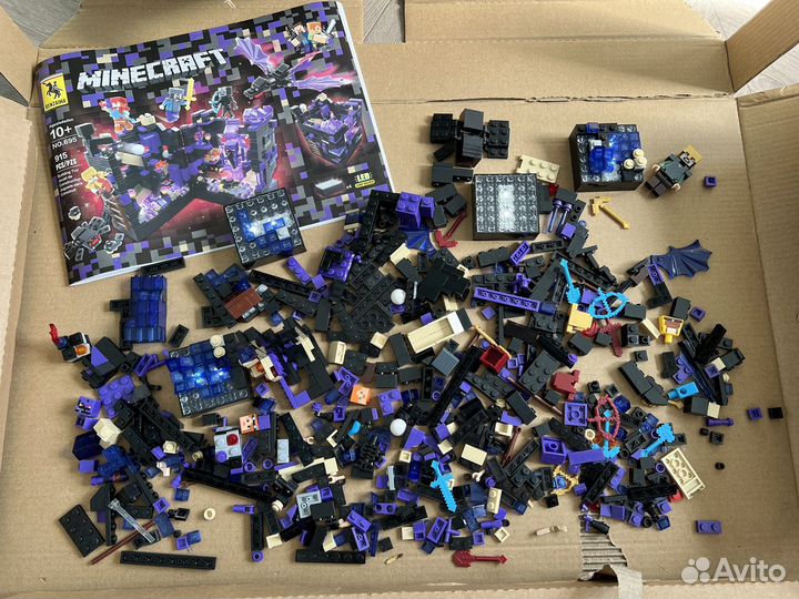 Конструкторы Лего Minecraft и новый EOD robot