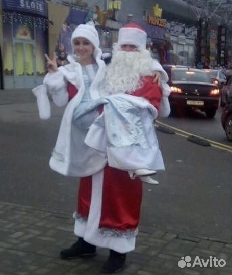 Костюм деда мороза и снегурочки