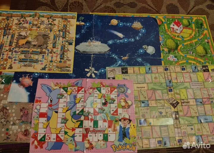 Настольные игры, 10 шт
