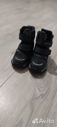 Ботинки зимние и демисезонные бу для мальчика