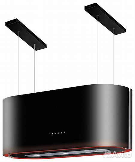 Островная вытяжка Konigin Serenity Black 80