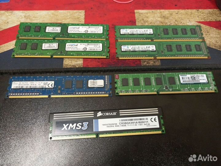 Оперативная память dimm ddr3, sodimm ddr2, ddr3