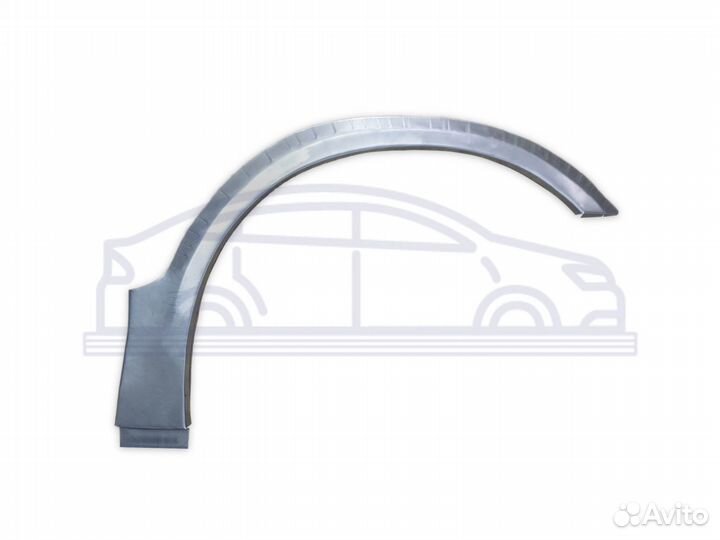 Кузовные арки Chrysler Town Country V передняя