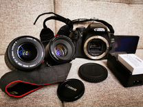 Canon 600d + 2 объектива 50mm 1.8 и kit