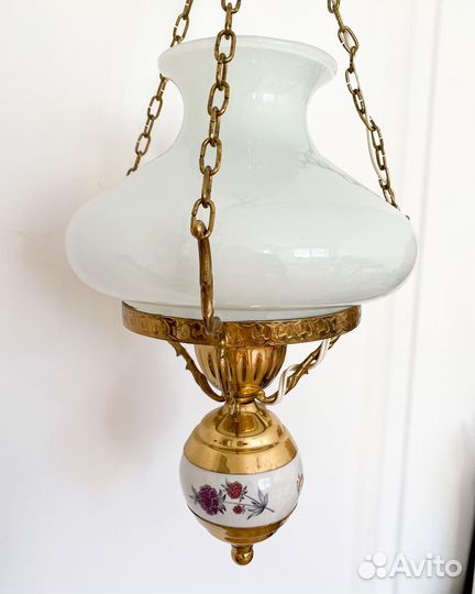 Люстра Керосиновая лампа СССР 1960-е гг