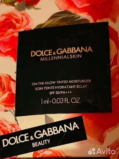Dolce Gabbana millennialskin 200 Cashmere сет