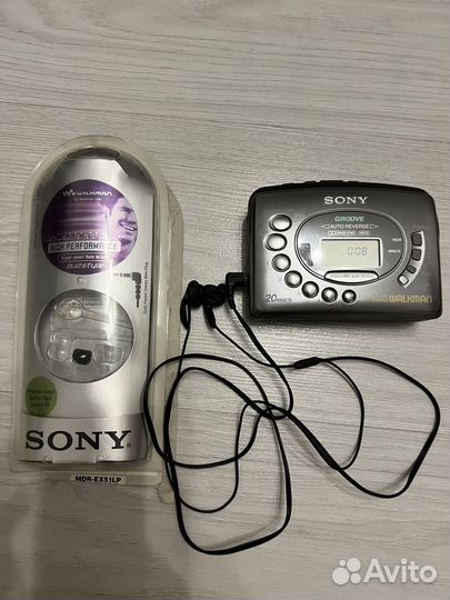 Sony walkman wm-fx 465 плеер кассетный