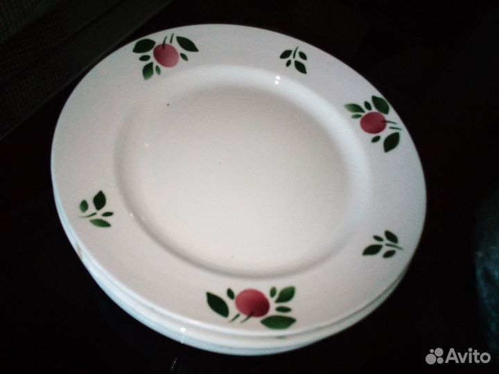 Тарелки винтаж: Конаково Зик, Дулево разные