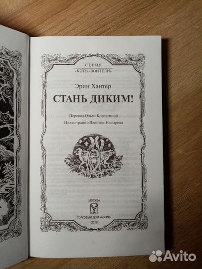 Коты воители стань диким