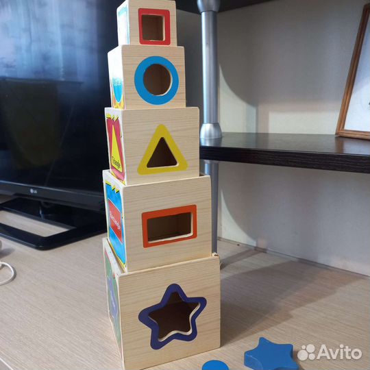 Развивающие игрушки, матрёшки