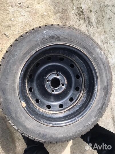 Колеса r 15 зимние 4 100 185 65 15 рено
