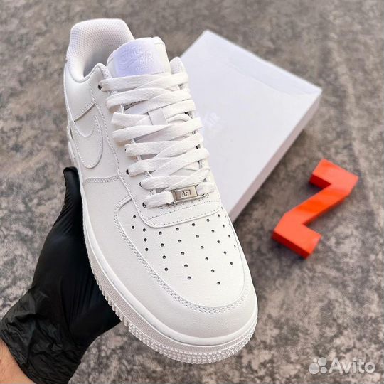 Кроссовки Nike air Force 1 белые