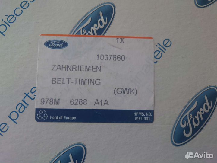 Ремень грм Ford focus,1.6,1.8,2,0