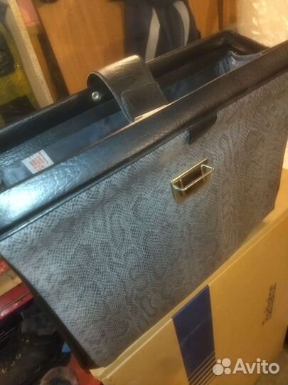 Портфель мужской винтажный