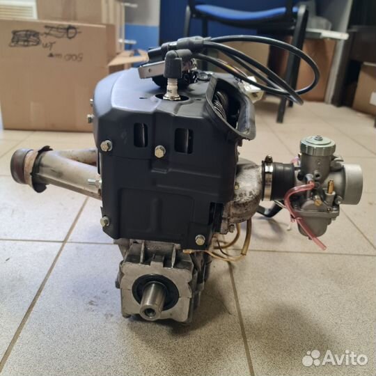 Двигатель снегохода Рысь