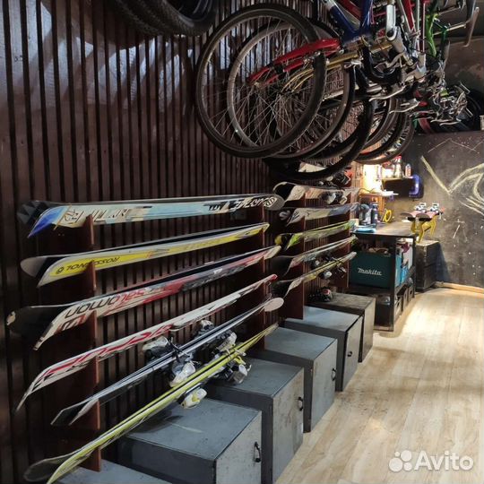 Сервис, ремонт, подготовка горных лыж и сноубордов