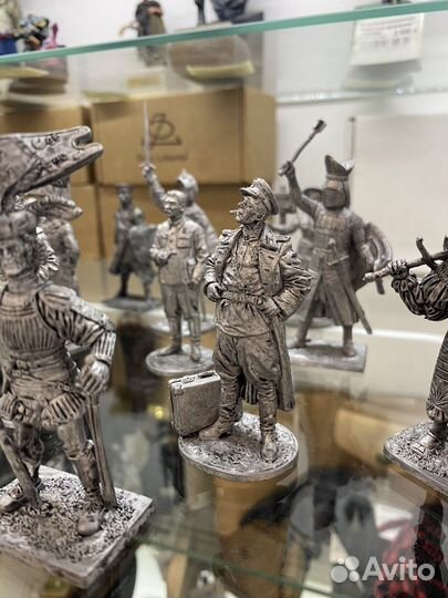 Оловянный солдатик 54мм